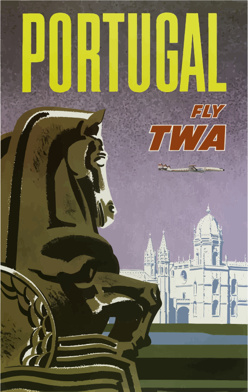 Vintage Travel Poster Portugal 3