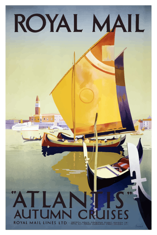 Vintage Travel Poster London England