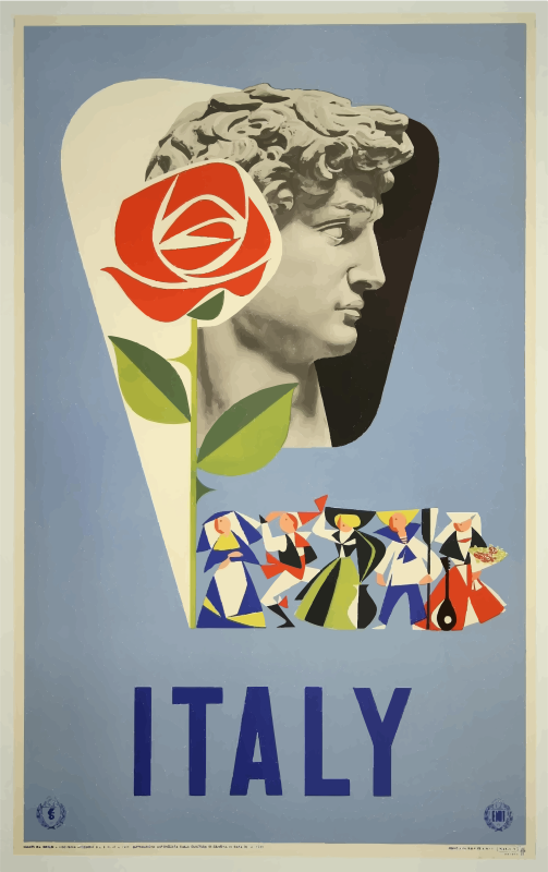 Vintage Travel Poster Italy 5