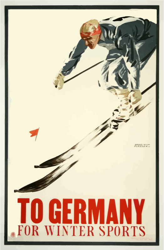 Vintage Travel Poster Germany 4