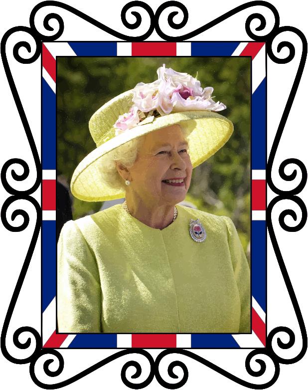 Queen Elizabeth II Tribute Vectorized