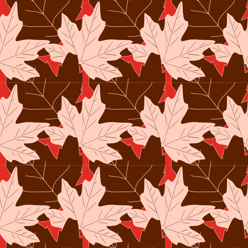 Autumn leaves -seamless pattern