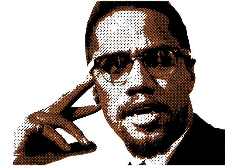 Malcolm X Openclipart