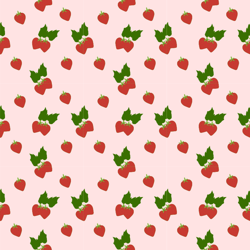 Strawberry seamless pattern