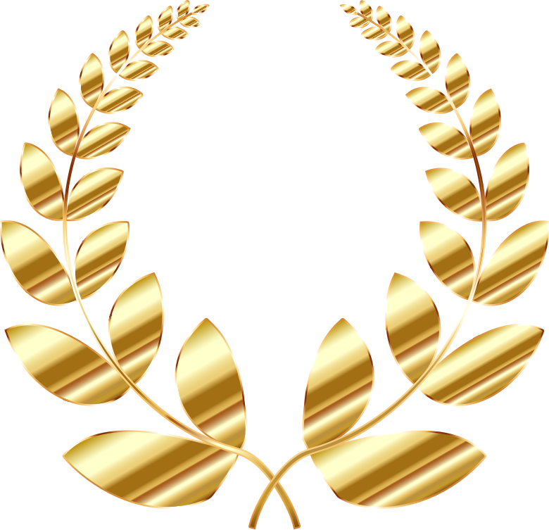 Golden Laurel Wreath