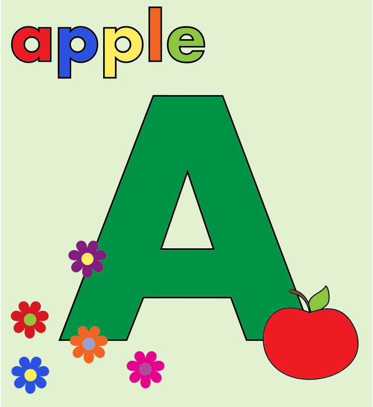 Apple Alphabet A