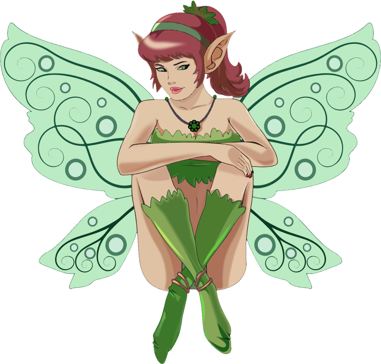 Sitting Fairy