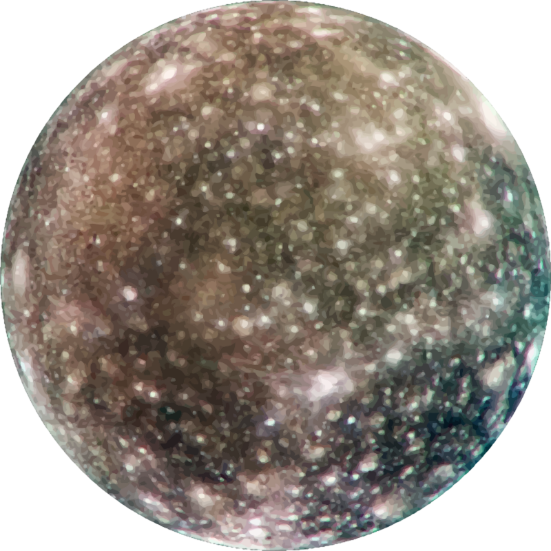 Jupiter's moon Callisto