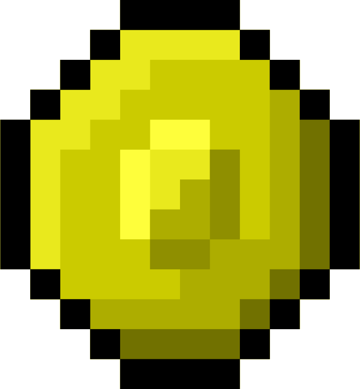 Pixel Gold Coin