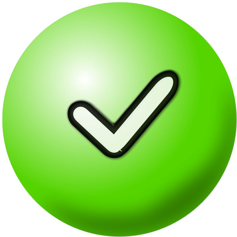 Green Check Mark Icon