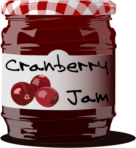 Cranberry Jam Jar