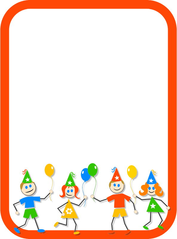 Kids Party Border