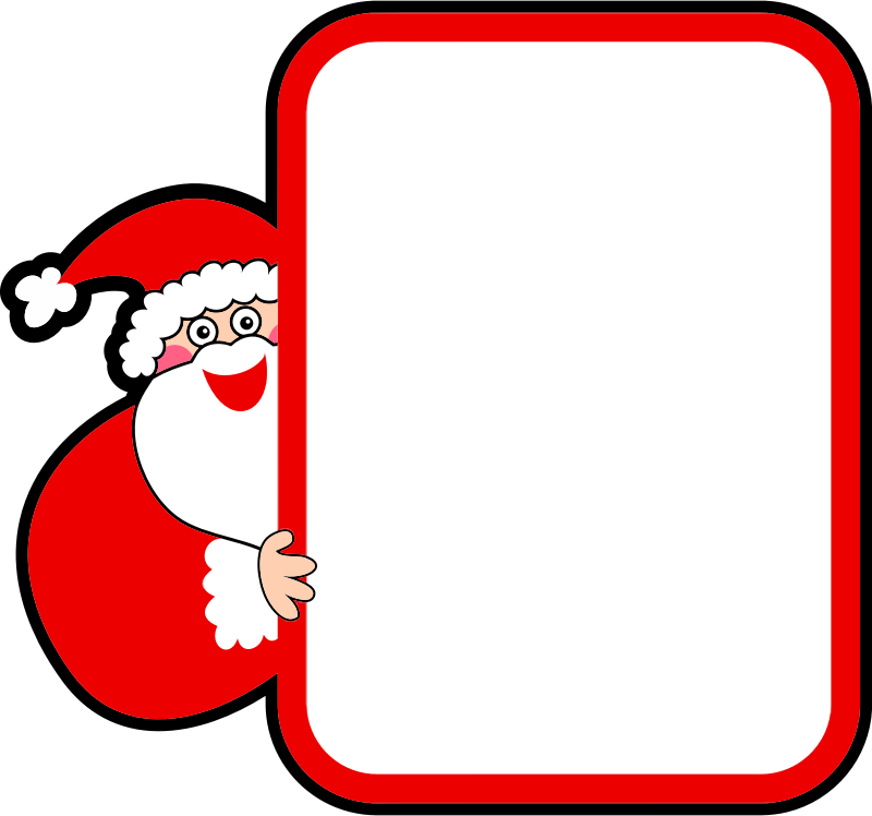 Santa Claus Sign