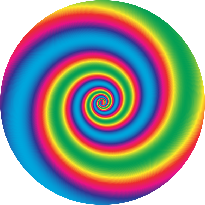 Colorful Swirling Vortex