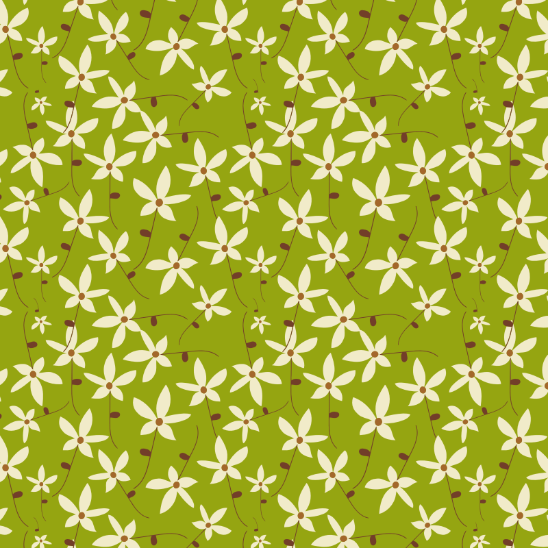 Floral Seamless Pattern Background