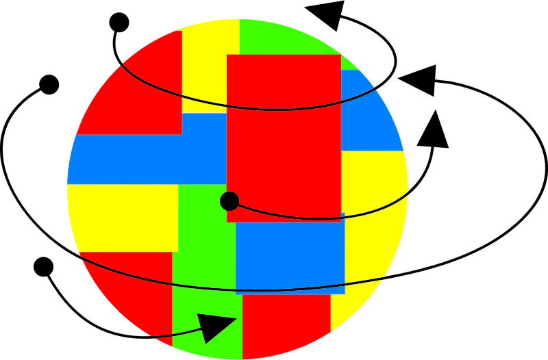 Abstract Globe