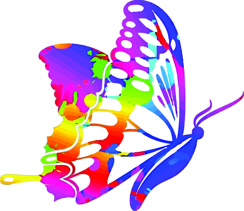 Stylised butterfly