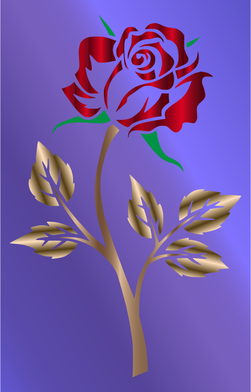 Colored Rose 2