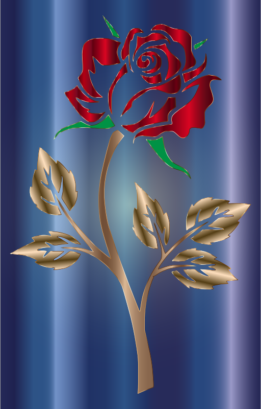 Colored Rose 5