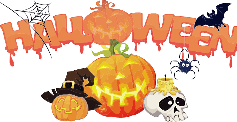 Halloween Decorations Background