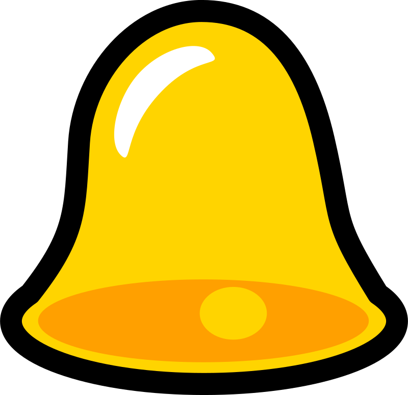 Yellow Bell Icon that looks cool with lots of title words to increase the titles space in an unrealistic test!