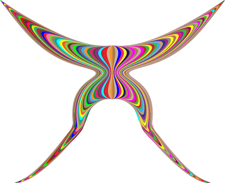 Colorful Abstract Butterfly
