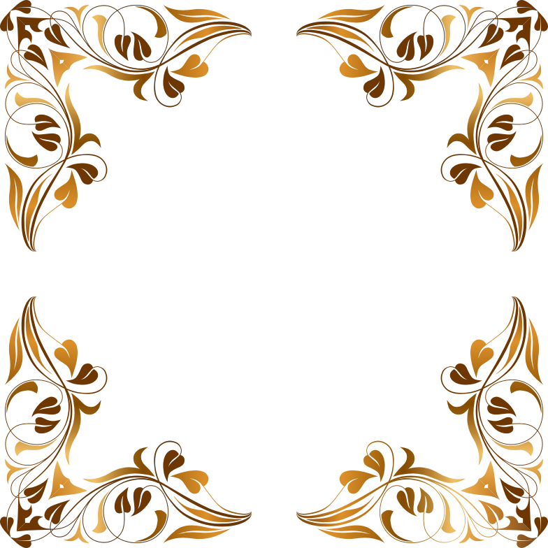 Floral Flourish Frame 5