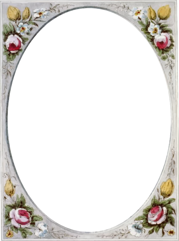 Floral frame 2