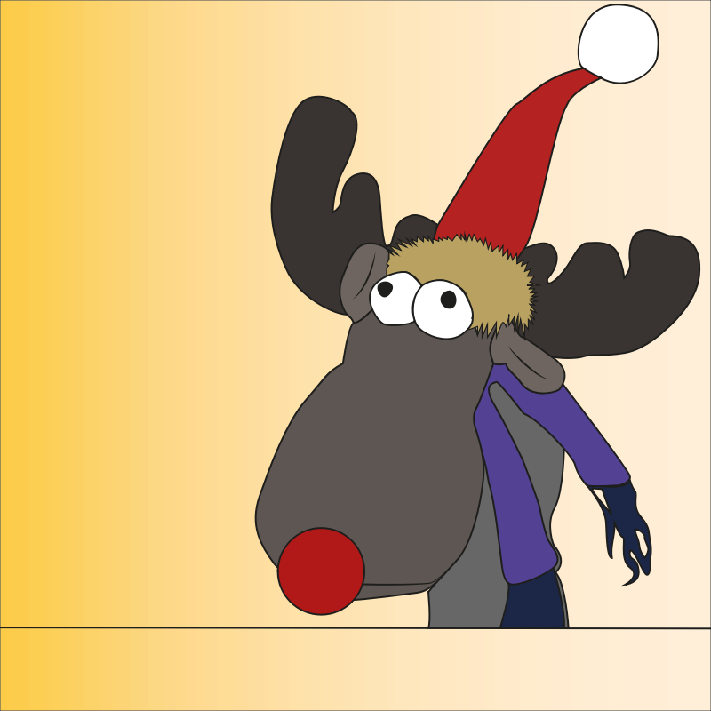 Cartoon Reindeer