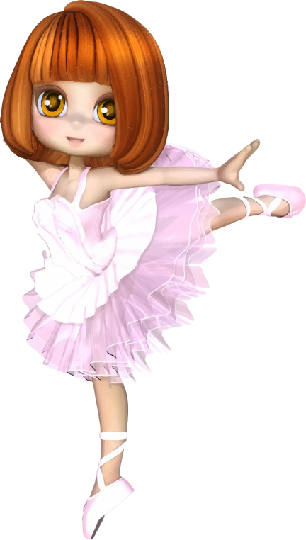 Cartoon Ballerina - Openclipart