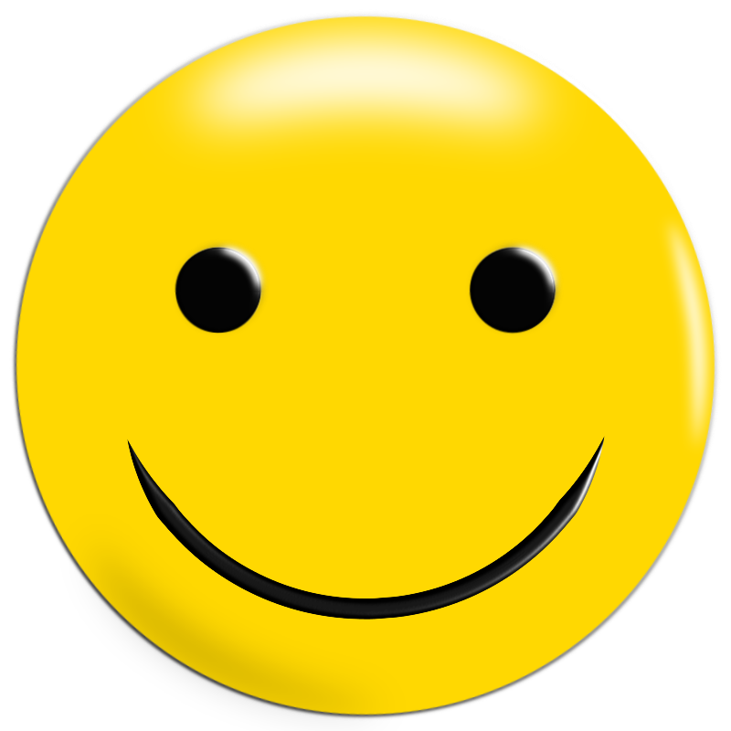 Simple Yellow Smiley - Openclipart