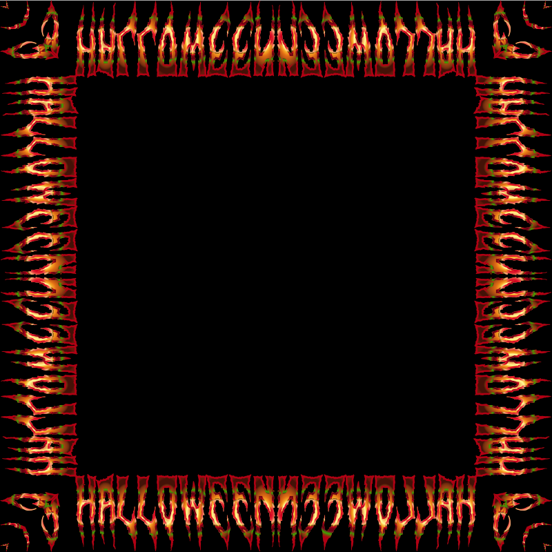 Halloween Frame