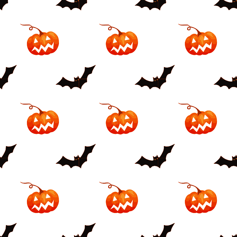 Halloween 02-seamless pattern