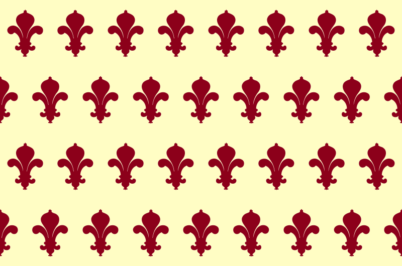 Fleurs de lys pattern (colour 2)