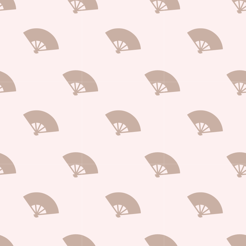 Japanese fan-seamless pattern