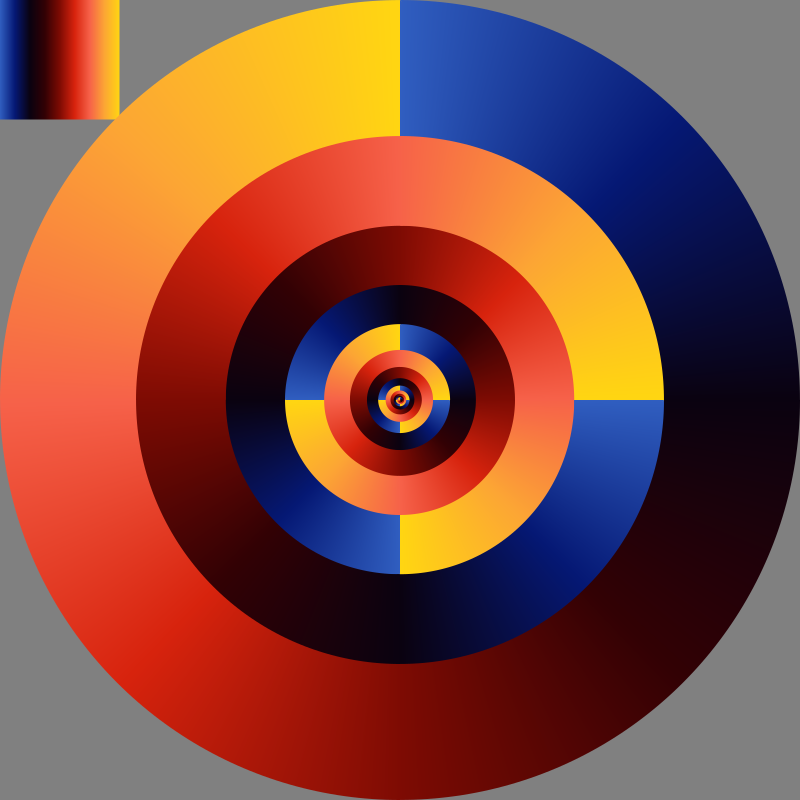 conic gradient composition