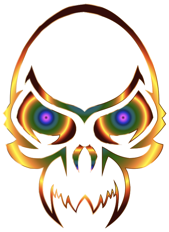 Colorful Skull 2