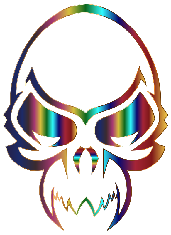 Colorful Skull 3