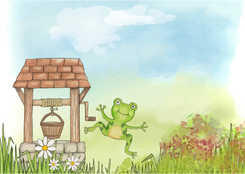 Jumping Frog Scene