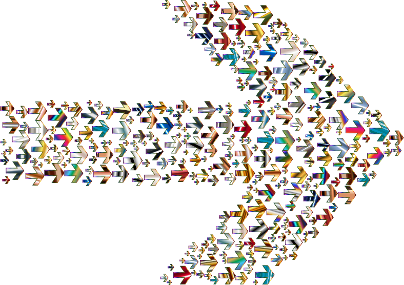 Psychedelic Arrows Fractal