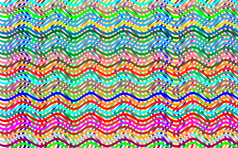 Wavy Lines Background