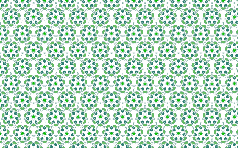 Leafy Design Seamless Pattern 7