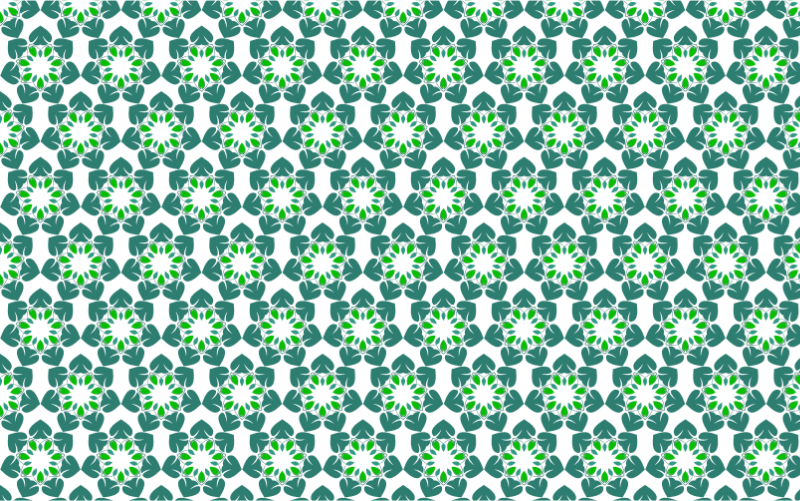 Leafy Design Seamless Pattern 8