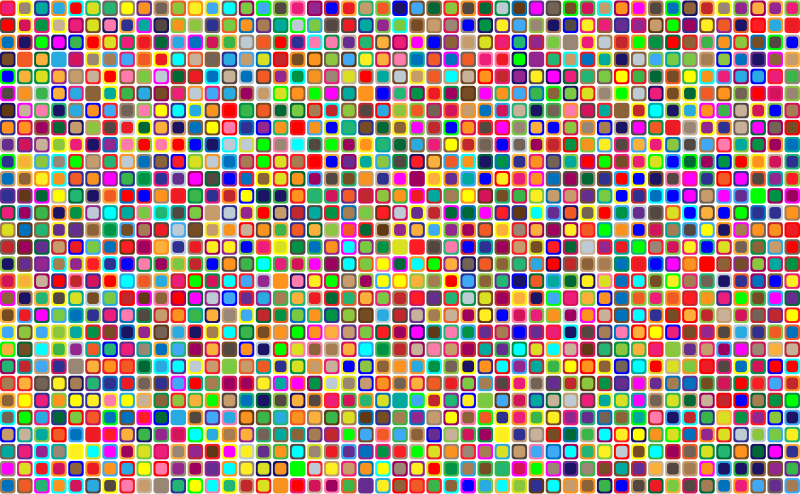 Colorful Squares Background