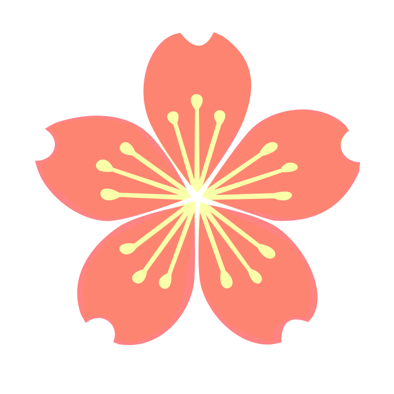 Cherry blossom-loading spinner