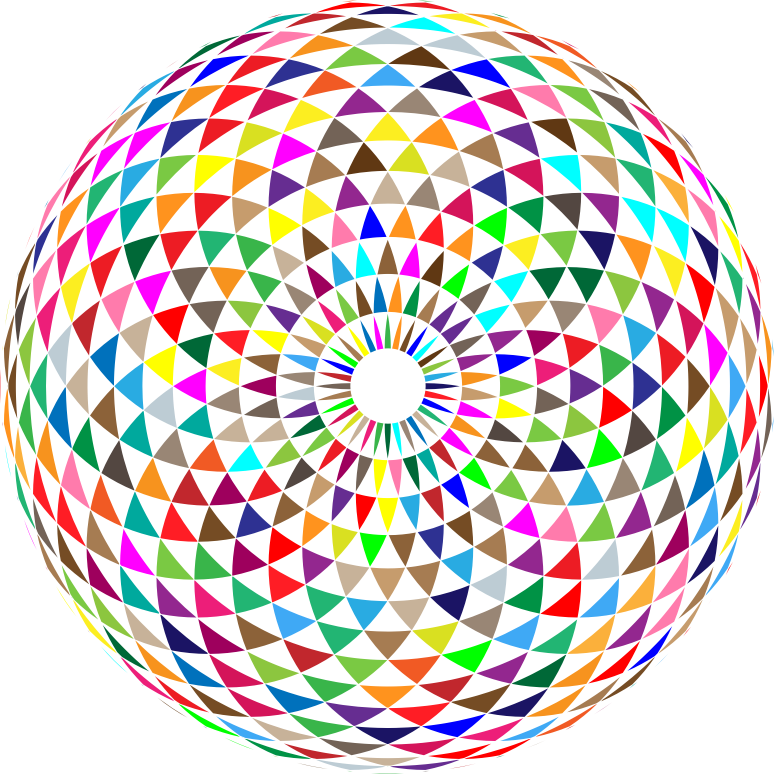 Colorful Toroid Mandala