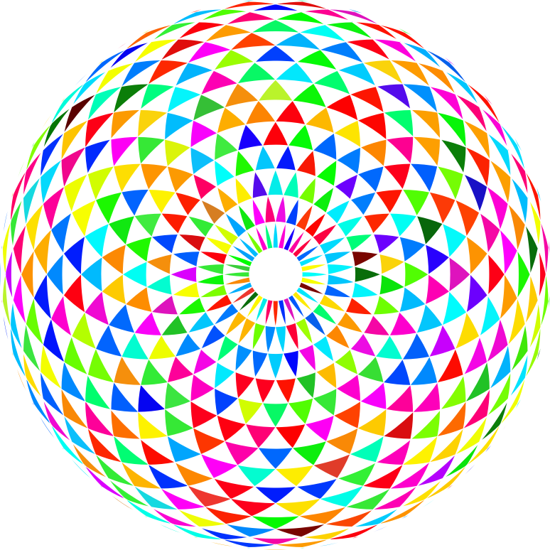 Colorful Toroid Mandala 2