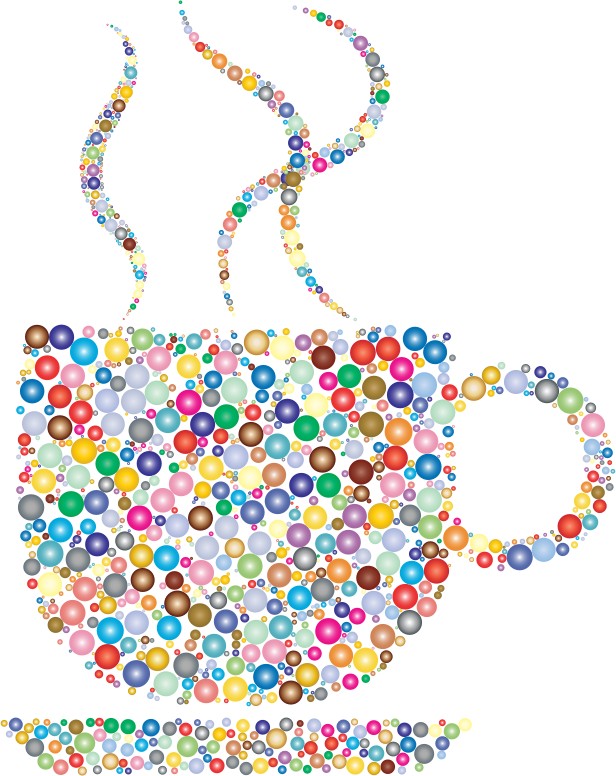 Colorful Coffee Circles 5