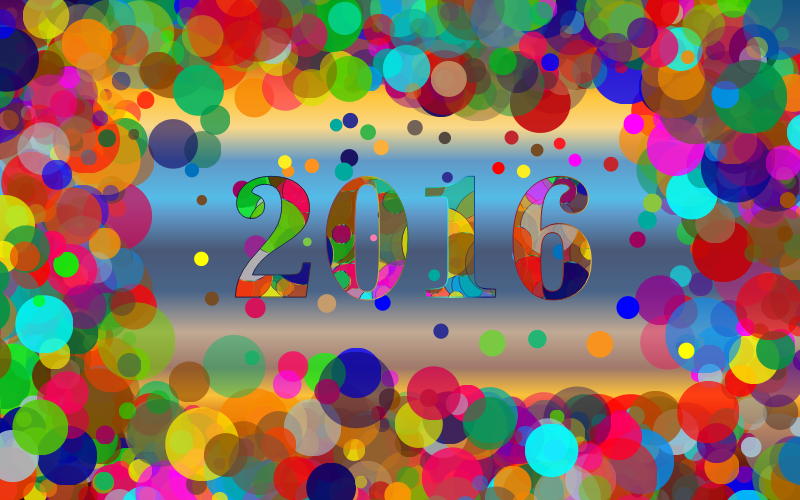 Colorful 2016 Wallpaper