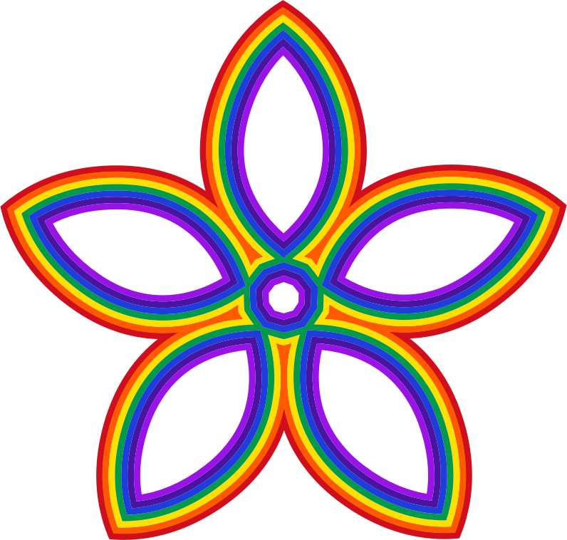 Rainbow Flower